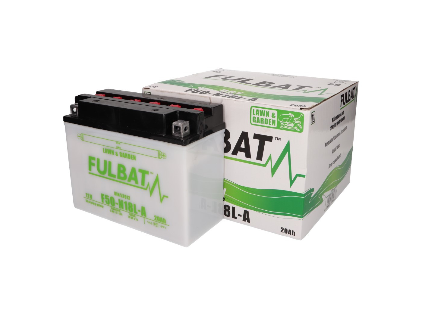 Fulbat F50N18L-A DRY száraz akkumulátor + savcsomag