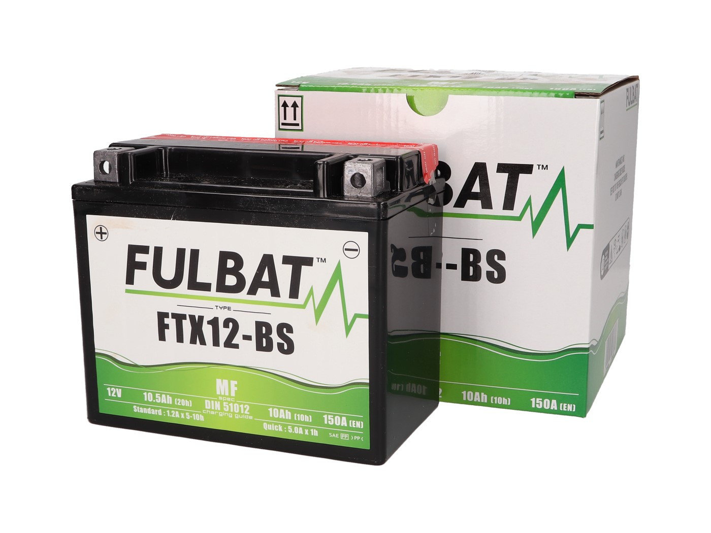 Fulbat FTX12-BS MF gondozásmentes akkumulátor
