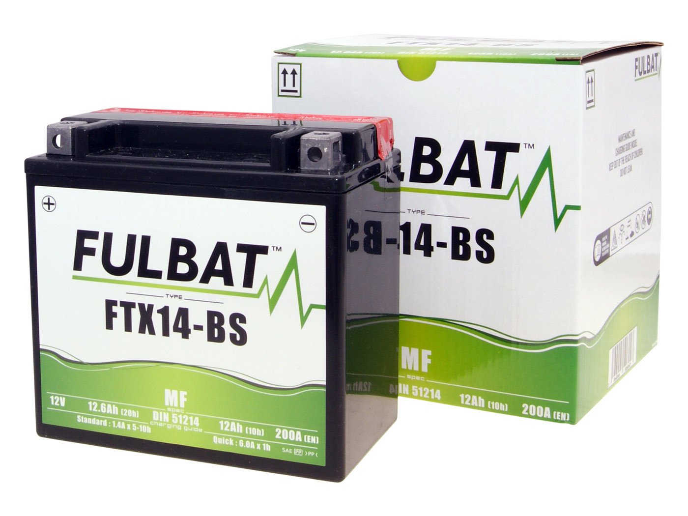 Fulbat FTX14-BS MF gondozásmentes akkumulátor