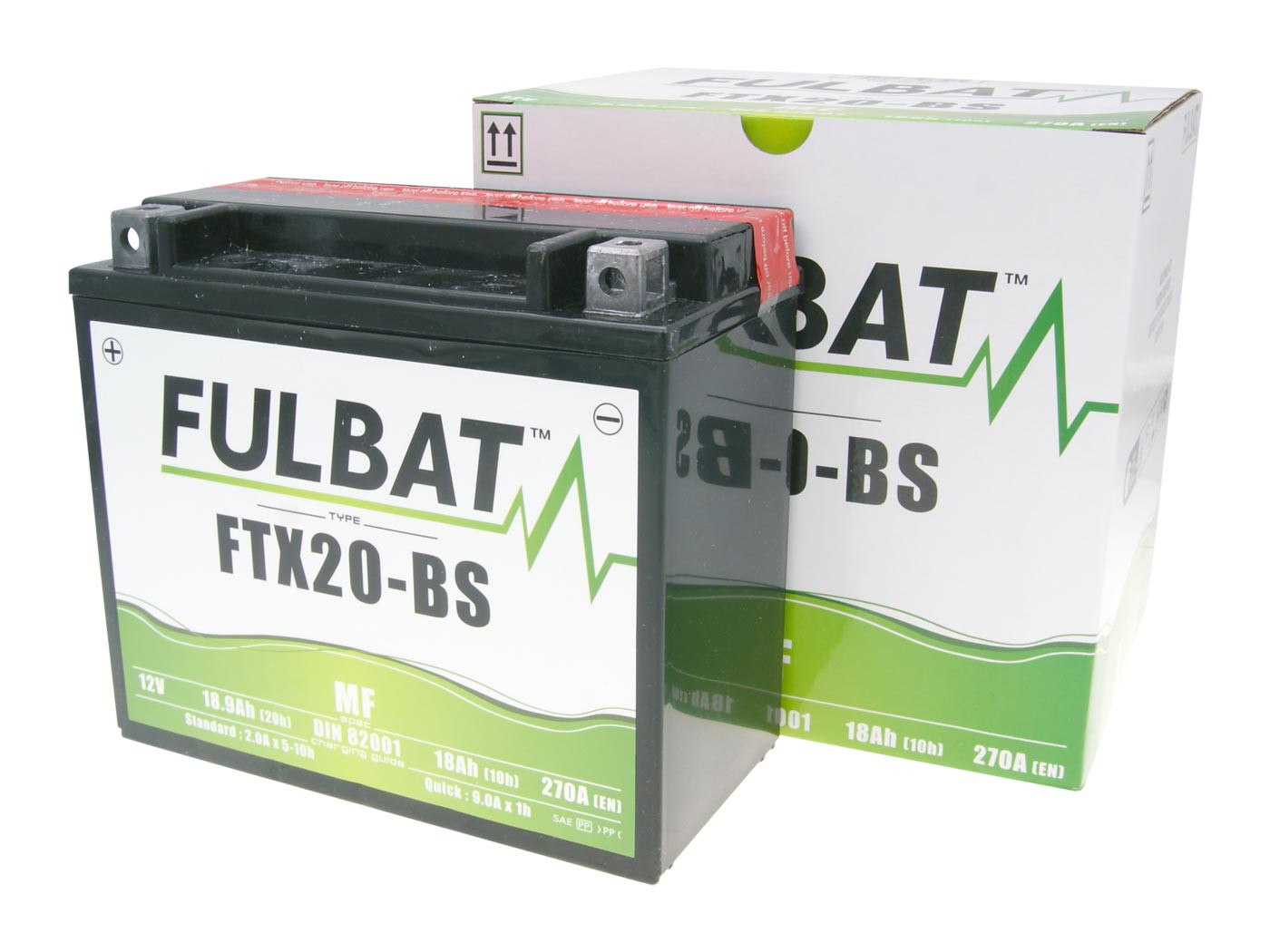 Fulbat FTX20-BS MF gondozásmentes akkumulátor
