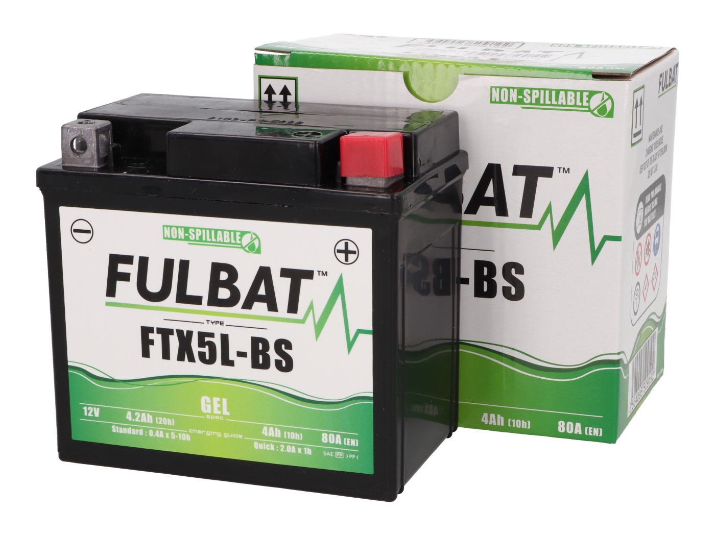 Fulbat FTX5L-BS GEL zselés akkumulátor
