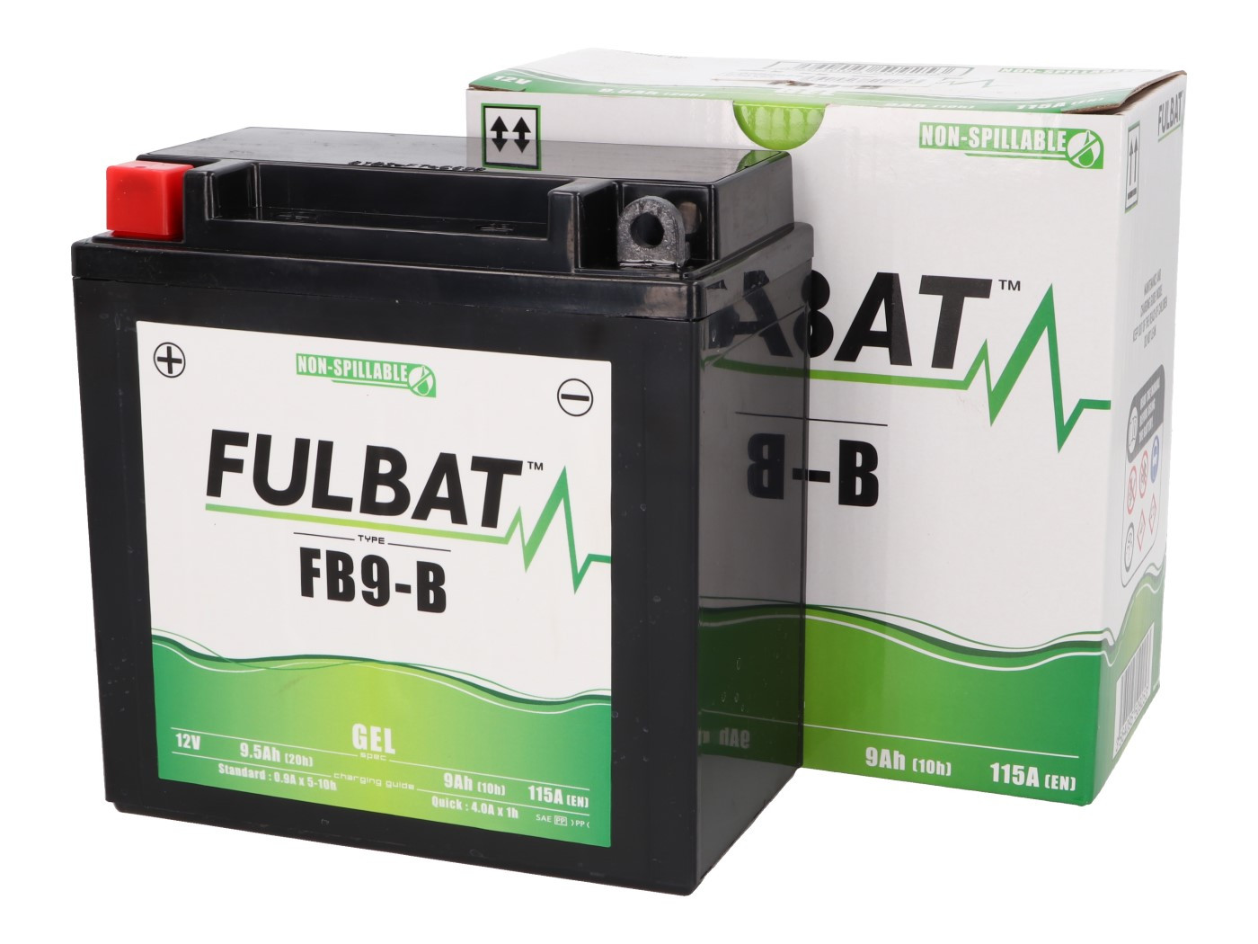Fulbat FB9-B / 12N9-4B1 / 12N9-BS GEL zselés akkumulátor