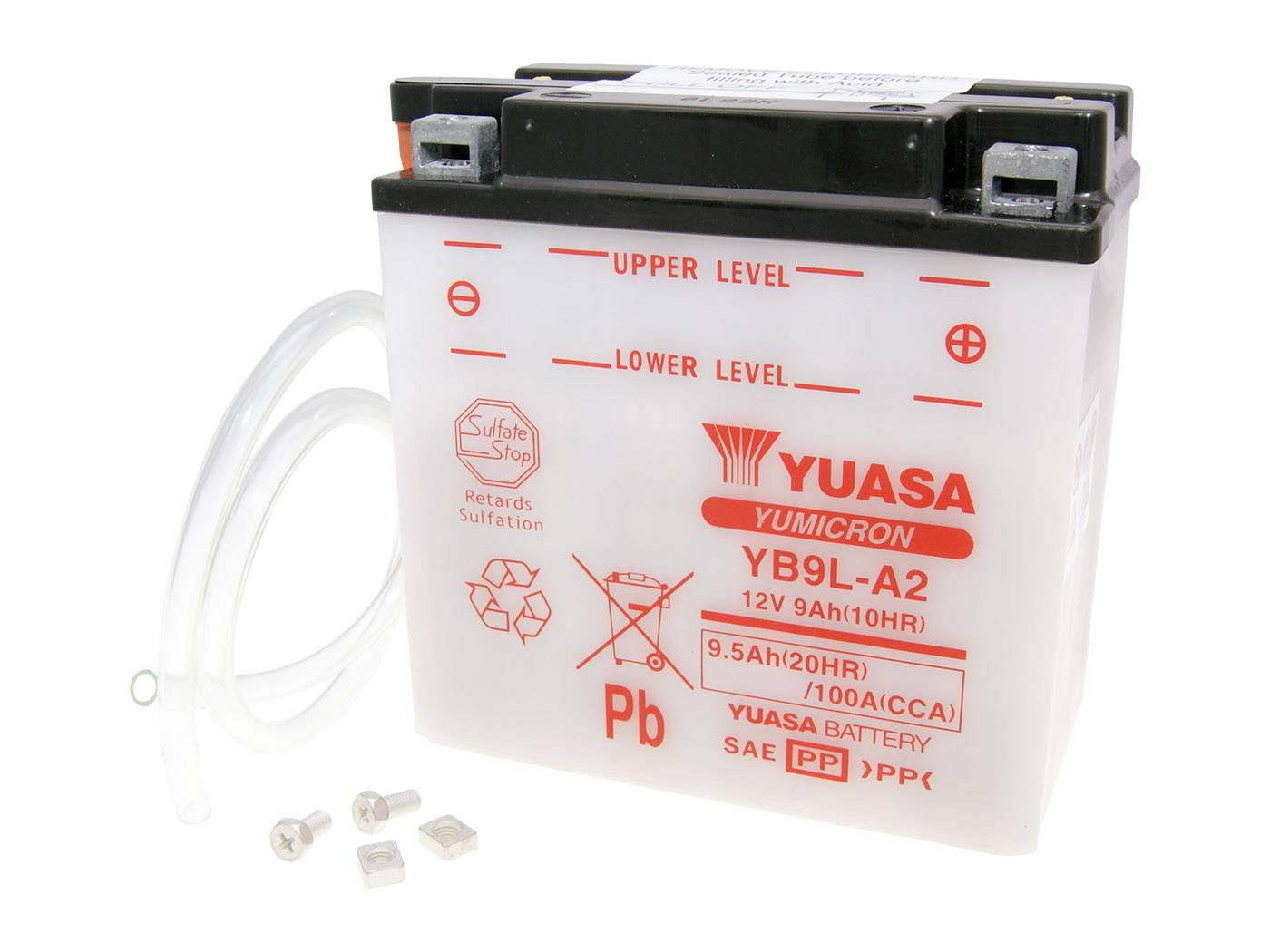 Yuasa YuMicron YB9L-A2 akkumulátor - savcsomag nélkül