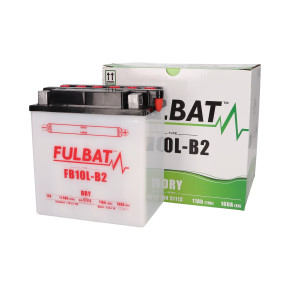 Fulbat FB10L-B2 DRY száraz akkumulátor + savcsomag