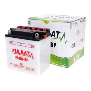 Fulbat FB10L-BP DRY száraz akkumulátor + savcsomag