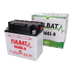 Fulbat FB16CL-B DRY száraz akkumulátor + savcsomag