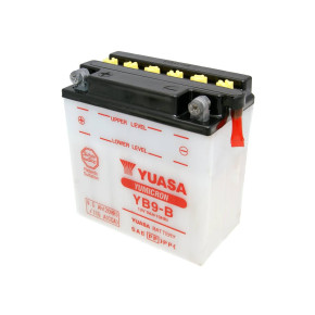 Yuasa YuMicron YB9-B akkumulátor - savcsomag nélkül