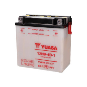 Yuasa 12N9-4B-1 akkumulátor - savcsomag nélkül