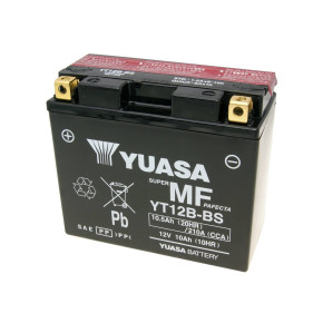 Yuasa YT12B-BS DRY MF száraz gondozásmentes akkumulátor
